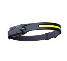 Ліхтар акумуляторний налобний HeadLight WJ-805 3W+COB5W