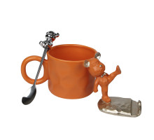 Подарунковий кавовий набір Dedbbb 350 мл Orange 13149-83895