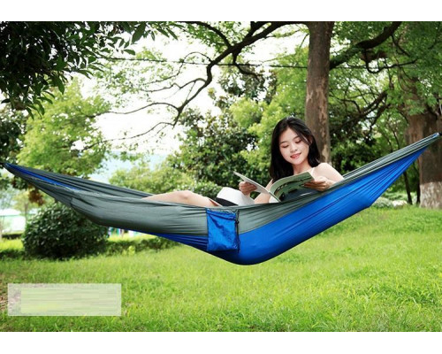 Гамак туристичний підвісний Camp 270x140 см Синій (С051064)