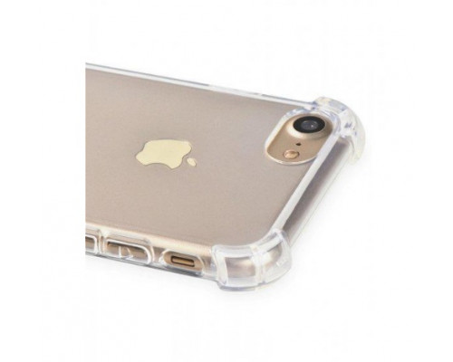 Силіконовий протиударний чохол панель + скло 9Н на Iphone 6/6S прозорий Case (46357457) Силіконовий протиударний чохол панель + скло 9Н на Iphone 6/6S прозорий Case (46357457)