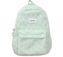 Рюкзак підлітковий No Brand 5108 42х29 см Green 13082-84474