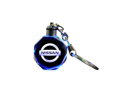 Брелок на ключі GF з логотипом Nissan з підсвічуванням (23533412) Брелок на ключі GF з логотипом Nissan з підсвічуванням (23533412)