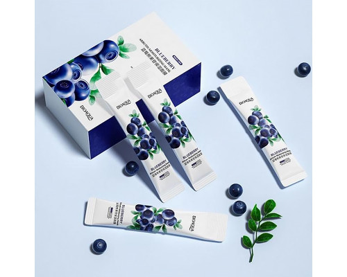 Маска для обличчя нічна в стиках Bioaqua Blueberry Arbutin Moisturizing Mask Маска для обличчя нічна в стиках Bioaqua Blueberry Arbutin Moisturizing Mask