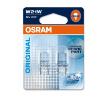 Автолампа ук. OSRAM 7505-02B W21W 12V W3x16d 10X2 Blister