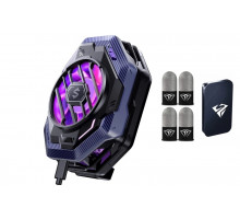Комплект: кулер охолодження (радіатор) Black Shark FunCooler 3 Pro + 4 напальчники Sarafox з боксом для зберігання