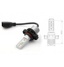 Комплект світлодіодних ламп BAXSTER SE Plus PSX24W PG20/7 9-32V 6000K 4000Lm