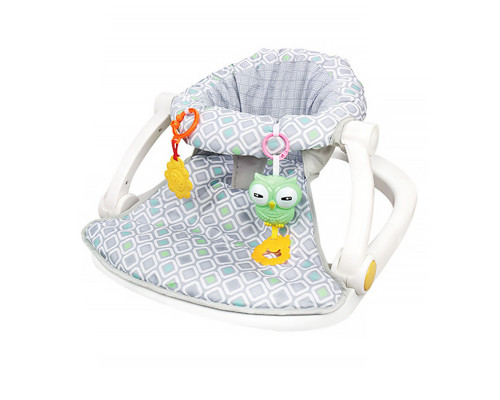 Крісло-сидіння для малюка Tiibaby 68178 50х30 см Сірий 13205-84441