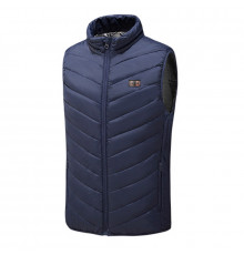 Жилетка з підігрівом Lesko M01-9S 4XL Blue