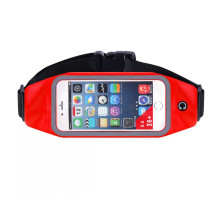 Сумка на пояс для бігу EasySport водонепроникна Червоний (5643654435)