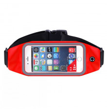 Сумка на пояс для бігу EasySport водонепроникна Червоний (5643654435)