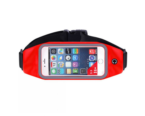 Сумка на пояс для бігу EasySport водонепроникна Червоний (5643654435)