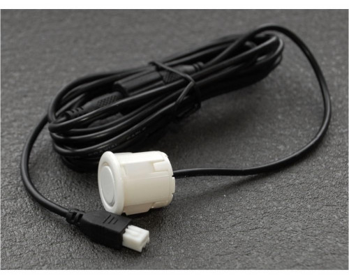 Датчик паркувальних систем Baxster 18мм White Датчик паркувальних систем Baxster 18мм White