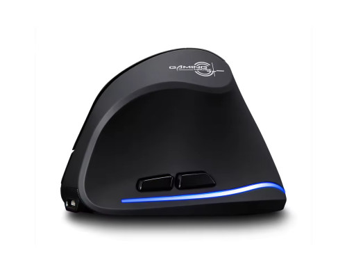 Вертикальна миша бездротова Zelotes F-35 з акумулятором та RGB підсвічуванням Black Вертикальна миша бездротова Zelotes F-35 з акумулятором та RGB підсвічуванням Black