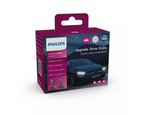 Комплект світлодіодних ламп Philips H11 11362U2500CX Ultinon Access 12V Комплект світлодіодних ламп Philips H11 11362U2500CX Ultinon Access 12V