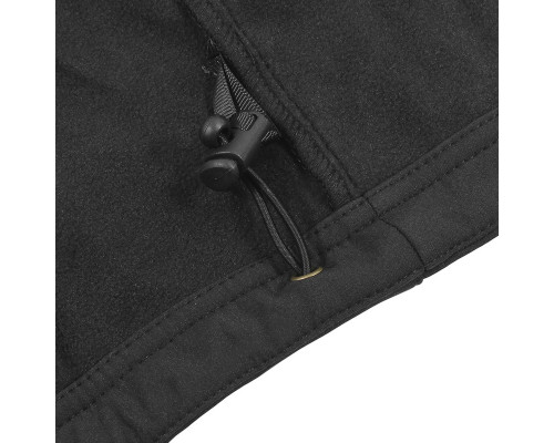Тактична чоловіча куртка Soft Shell Lesko A001 3XL Чорний Тактична чоловіча куртка Soft Shell Lesko A001 3XL Чорний