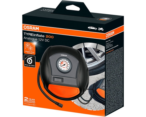 Автомобільний компресор OSRAM OTI200 12В Автомобільний компресор OSRAM OTI200 12В