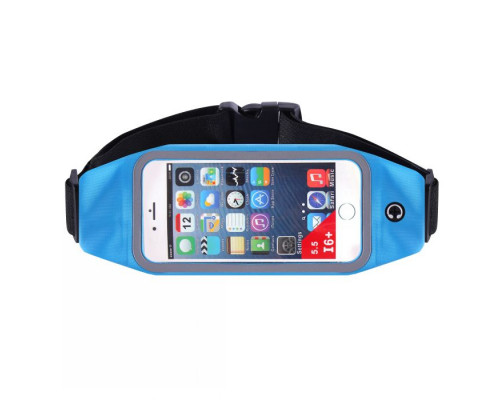 Сумка на пояс для бігу EasySport водонепроникна Синій (5643654432)
