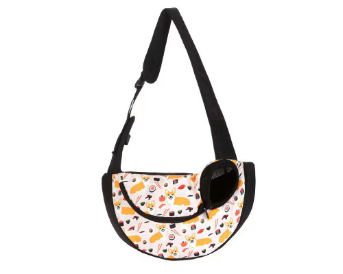 Слінг-перенесення для котів та собак No Brand SY-2022-1024-93 Beige Corgi dog S 13121-84005