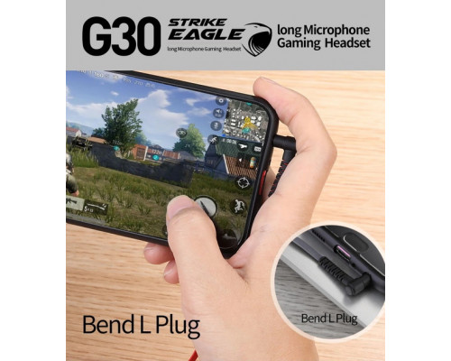 Ігрові навушники зі знімним мікрофоном Plextone G30 Black гарнітура/аудіо адаптер 2х3.5 мм/кейс Ігрові навушники зі знімним мікрофоном Plextone G30 Black гарнітура/аудіо адаптер 2х3.5 мм/кейс