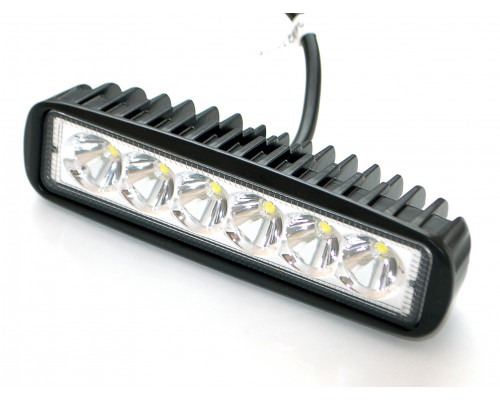 Світлодіодна фара AllLight 07type 18W 6chip EPISTAR spot 9-30V Світлодіодна фара AllLight 07type 18W 6chip EPISTAR spot 9-30V