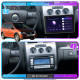 Штатна магнітола 10" Lesko для Volkswagen Touran I Рестайлінг 2006-2010 2/32Gb/ Wi-Fi optima Вольксваген