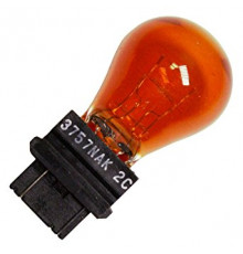 Автолампа ук. OSRAM 3757AK P27/7W 12V W2, 5x16q Amber 10X5