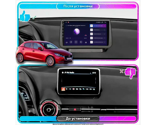 Штатна магнітола Lesko для Mazda 2 III DJ Рестайлінг 2019-н.в. екран 9 4/6b Top Штатна магнітола Lesko для Mazda 2 III DJ Рестайлінг 2019-н.в. екран 9 4/6b Top