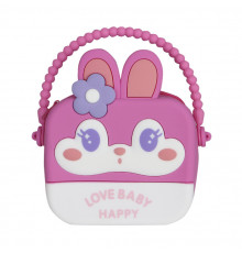 Дитяча сумка No Brand AG-028 12х16 см Pink Кролик