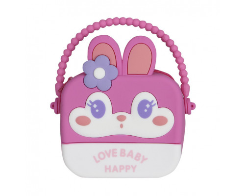 Дитяча сумка No Brand AG-028 12х16 см Pink Кролик