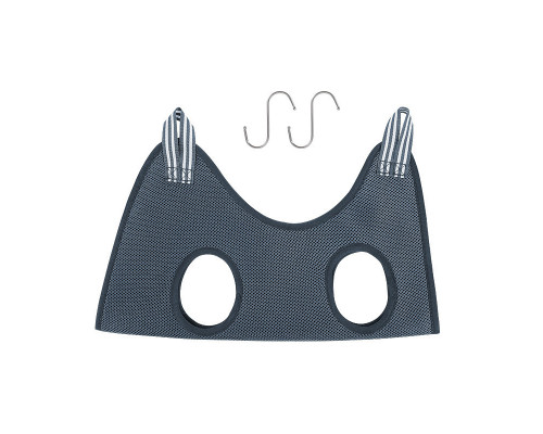 Гамак для грумінгу котів та собак Lesko DT641 S Gray