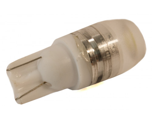 Світлодіодна лампа AllLight T10 1 діод LAS W2, 1x9, 5d 12V 1W з лінзою Світлодіодна лампа AllLight T10 1 діод LAS W2, 1x9, 5d 12V 1W з лінзою