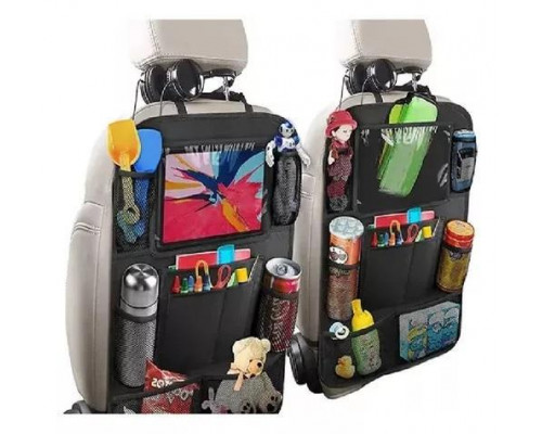 Органайзер на спинку сидіння в автомобіль Icar 61,5х 41,5 см Чорний (С051338)