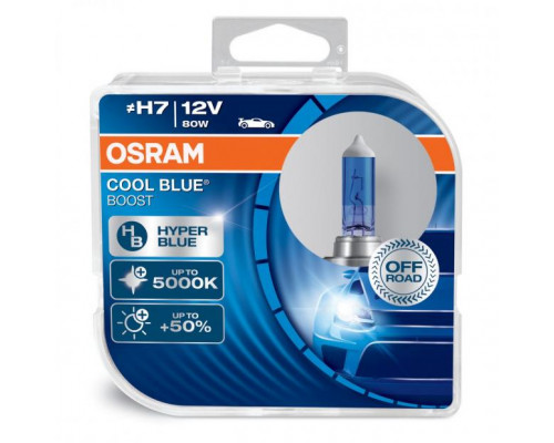 Автолампа OSRAM 62210CBB Cool Blue Boostr H7 80W 12V PX26D 10X2 HardDuopet Автолампа OSRAM 62210CBB Cool Blue Boostr H7 80W 12V PX26D 10X2 HardDuopet