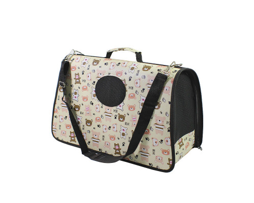 Сумка-переноска Taotaopets 243307 Bear Бежевий (7845-29144) Сумка-переноска Taotaopets 243307 Bear Бежевий (7845-29144)