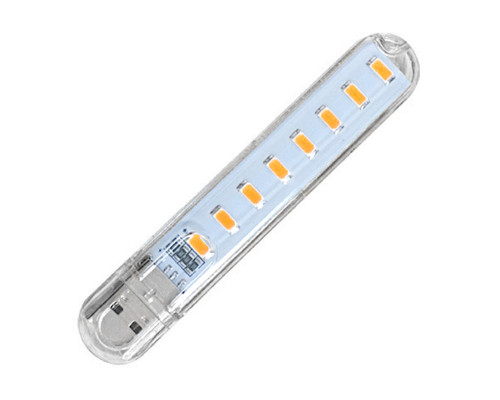 Лампа світлодіодна USB Lesko H1926-8 LED для повербанка Лампа світлодіодна USB Lesko H1926-8 LED для повербанка