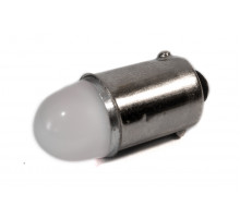 Світлодіодна лампа AllLight T10 2діода Osram 2835 кераміка 120Lm W2,1x9,5d WHITE 12V матова replica