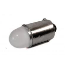 Світлодіодна лампа AllLight T10 2діода Osram 2835 кераміка 120Lm W2,1x9,5d WHITE 12V матова replica