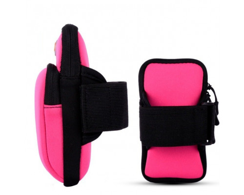 Сумка - чохол на руку JEEF з 2 кишенями Рожевий (57543562)