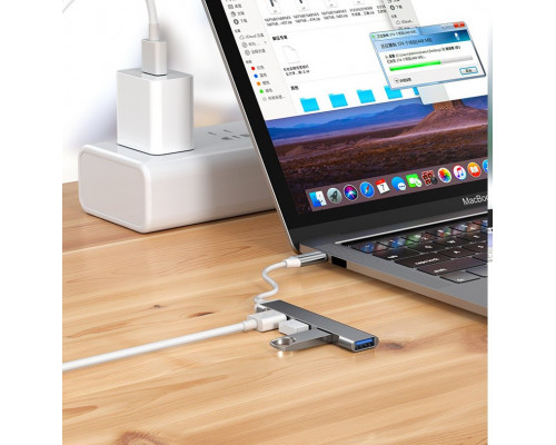 Адаптер USB для MacBook Bodasan Grey (V050724) Адаптер USB для MacBook Bodasan Grey (V050724)