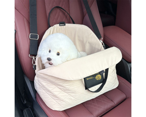 Сумка-перенесення для тварин XMAOERS S82 40х32 см Бежевий 13209-84399