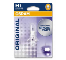 Автолампа OSRAM H1 64155-01B 70W 24V P14.5S 10X1 Blister