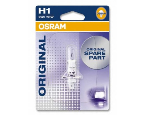 Автолампа OSRAM H1 64155-01B 70W 24V P14.5S 10X1 Blister Автолампа OSRAM H1 64155-01B 70W 24V P14.5S 10X1 Blister