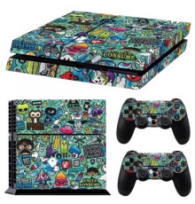 Наклейка PS4 Fat вінілова наклейка Choice для Sony PlayStation PS4 Fat DualShock 4 Meglio