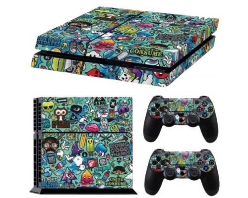 Наклейка PS4 Fat вінілова наклейка Choice для Sony PlayStation PS4 Fat DualShock 4 Meglio Наклейка PS4 Fat вінілова наклейка Choice для Sony PlayStation PS4 Fat DualShock 4 Meglio