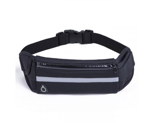 Сумка для бігу на пояс RunningBag Вологостійка Black (361562) Сумка для бігу на пояс RunningBag Вологостійка Black (361562)