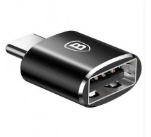 Перехідник BASEUS адаптер USB - Type-C Чорний