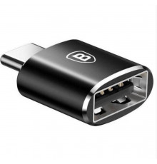 Перехідник BASEUS адаптер USB - Type-C Чорний