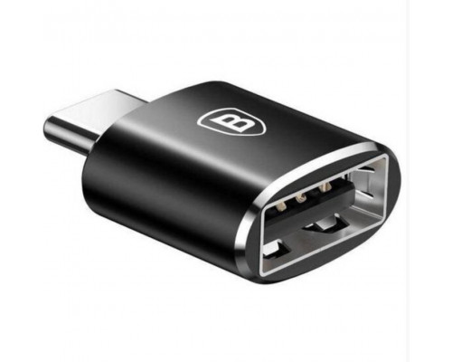 Перехідник BASEUS адаптер USB - Type-C Чорний Перехідник BASEUS адаптер USB - Type-C Чорний