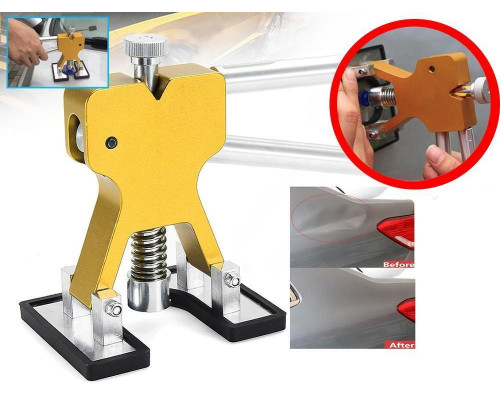 Інструмент для видалення вм'ятин з автомобіля без фарбування CARP мініліфтер 18,5х12х10 см Помаранчевий (C051043)