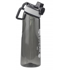 Пляшка для води СМ пластикова 1000 мл Чорний (С051407)